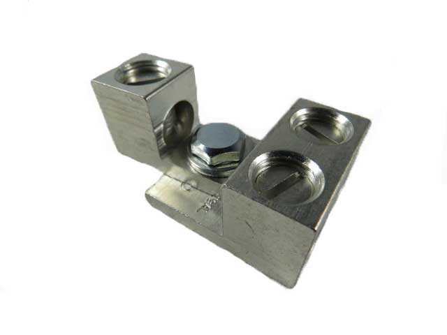 2S1/0 and S1/0 dual interlocking, stacking, nesting lugs three wire application